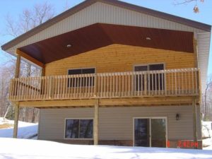 Lake Home Rental at Evergreen Lodge on Woman Lake Longville Minnesota